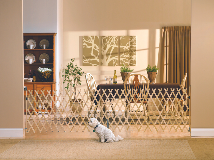 Keepsafe 108" Wood Expanding Pet Gate